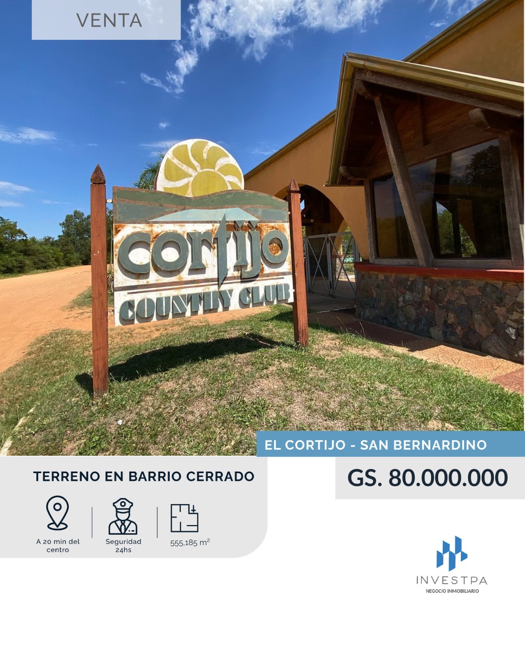 Terreno en venta en San Bernardino