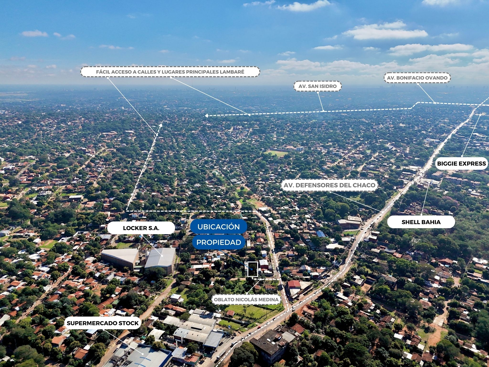 Terreno en venta en Puerto Pabla