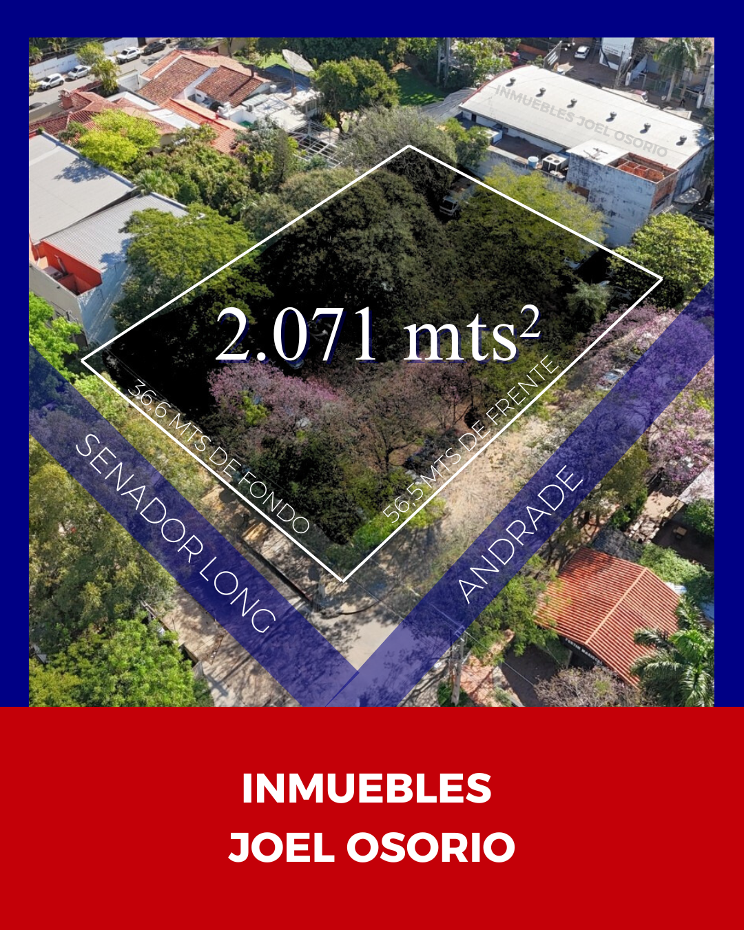Terreno en venta en Villa Morra