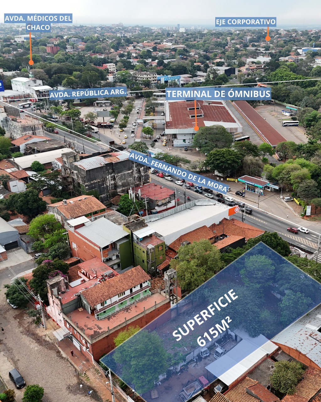 Terreno en venta en Terminal