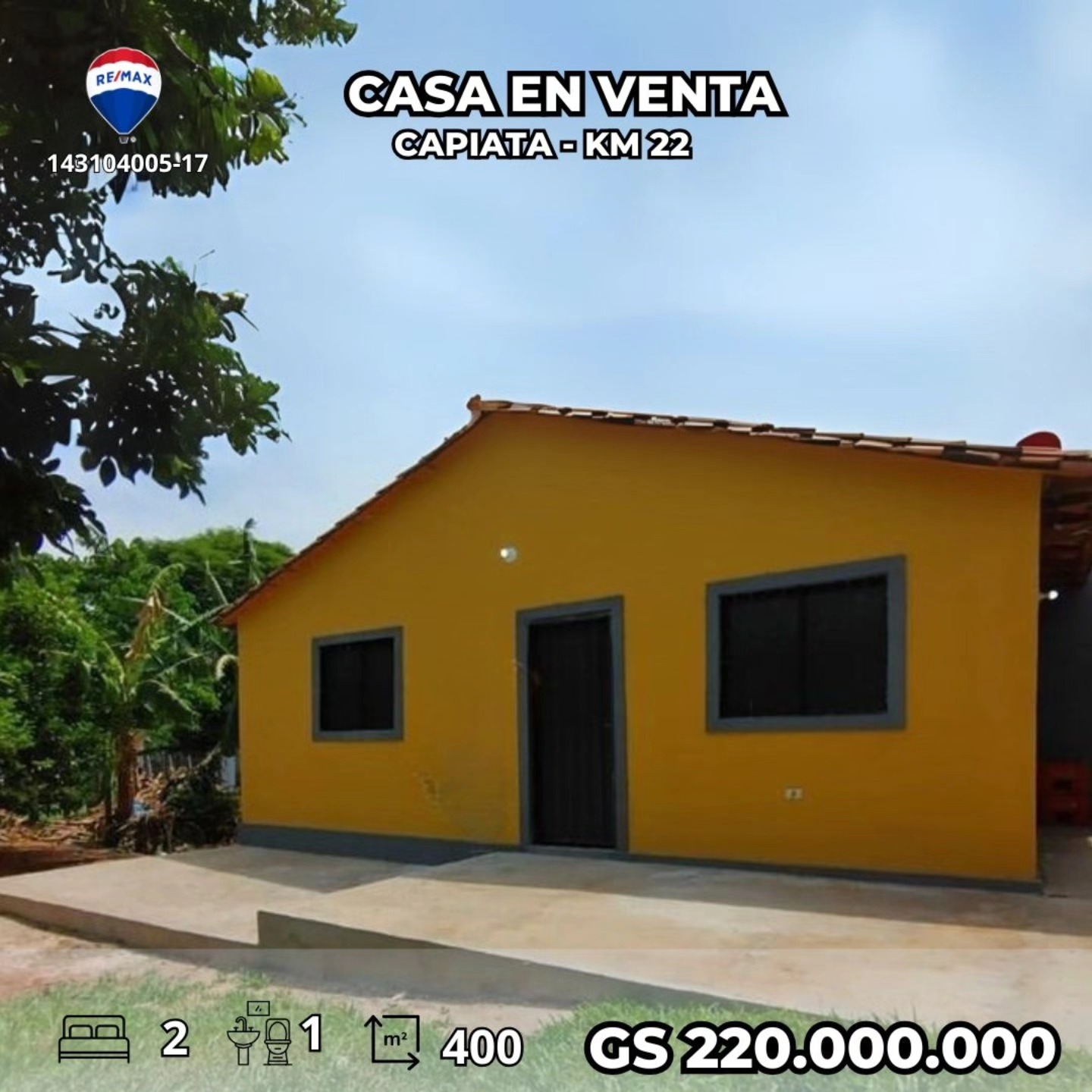 Casa en venta en Capiata