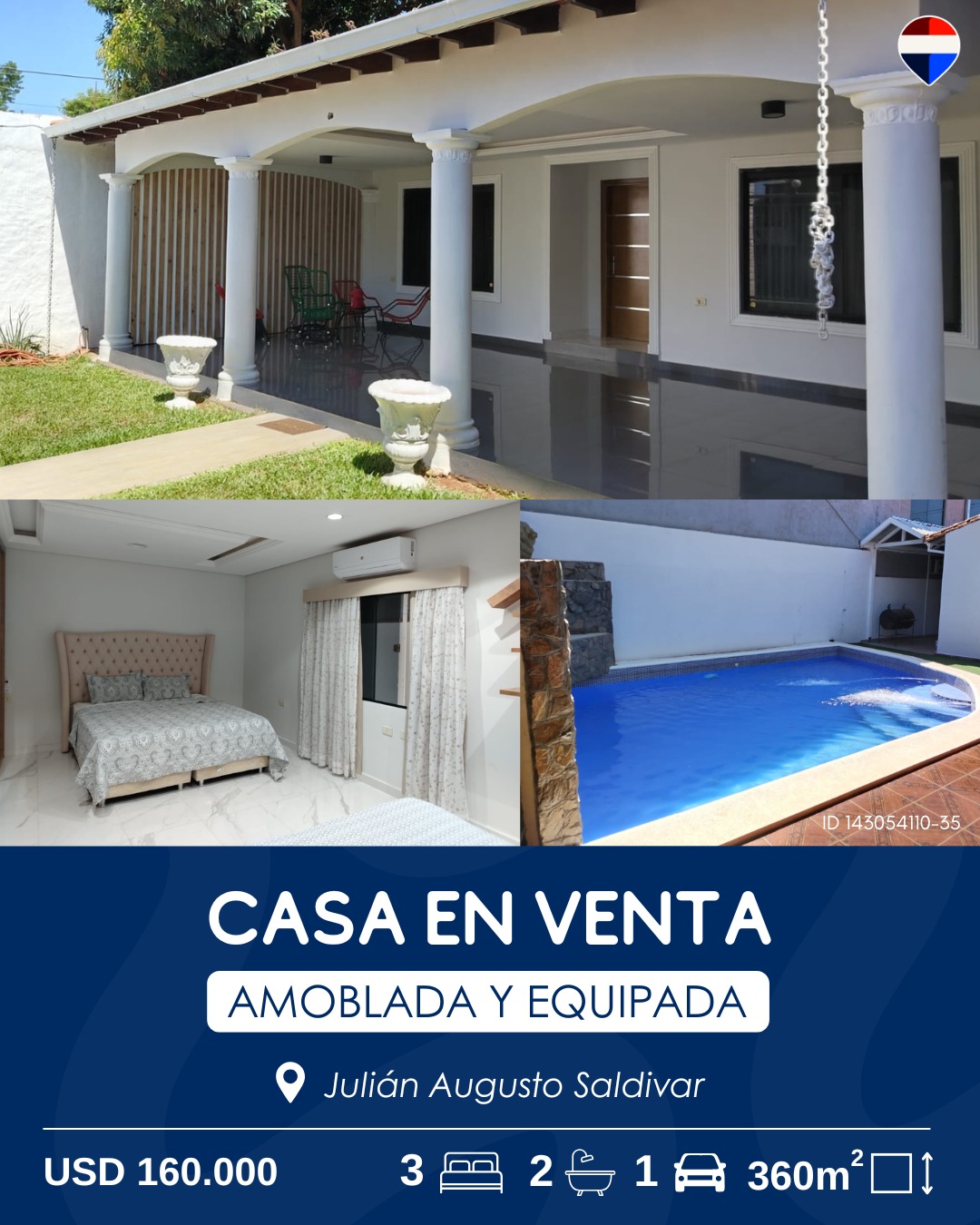 Casa en venta en Julian Augusto Saldivar