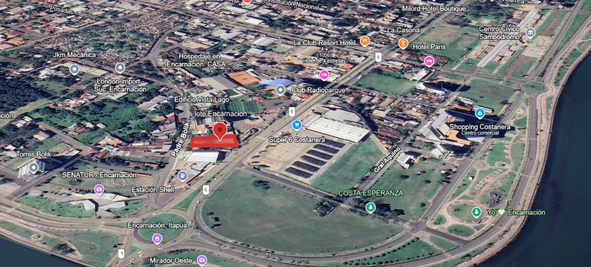 Terreno en venta en Encarnacion