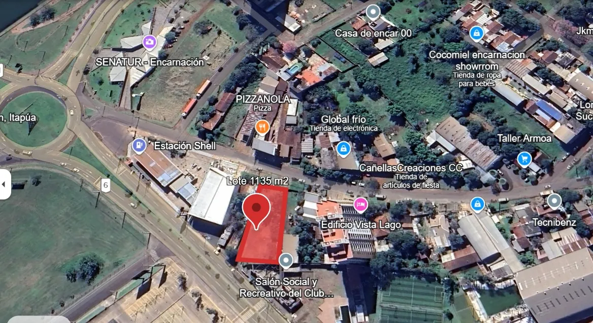 Terreno en venta en Encarnacion