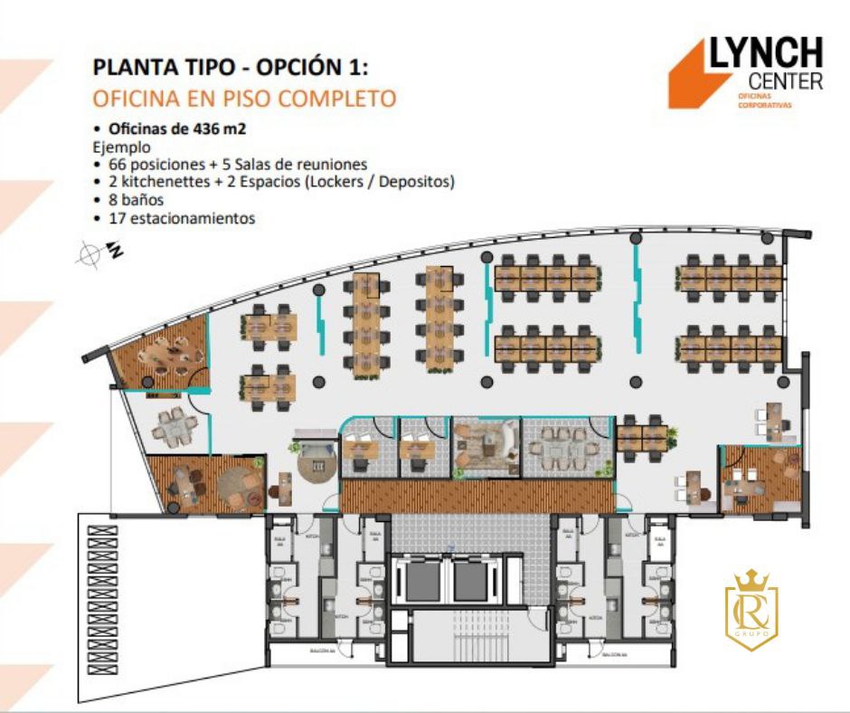 Oficina en alquiler en Madame Lynch