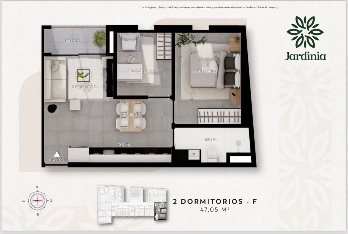 Departamento en venta en Luque