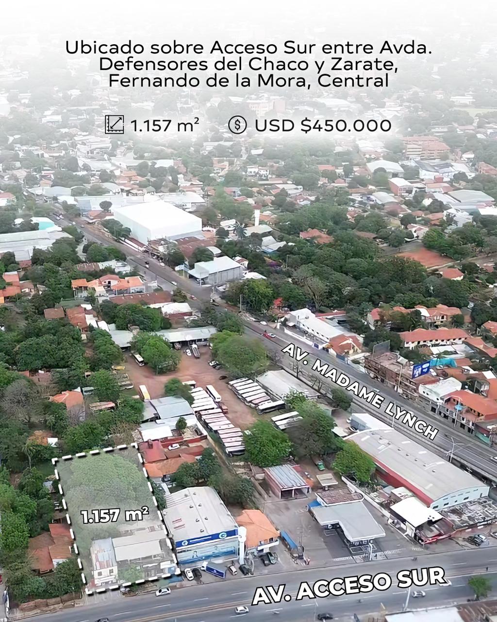 Terreno en venta en Acceso Sur
